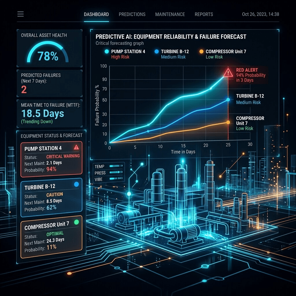Predictive AI for Time to Next Failure