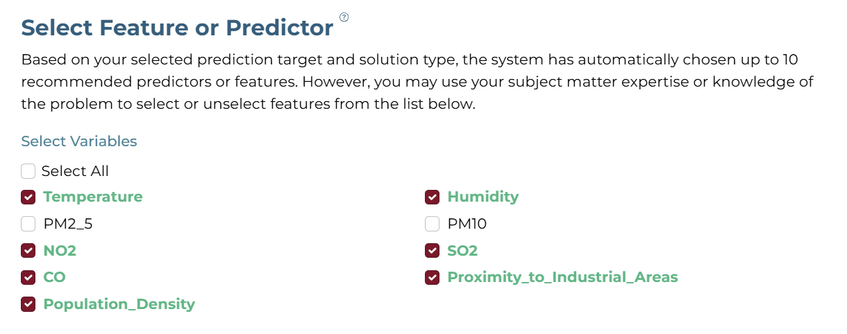 Feature Selection