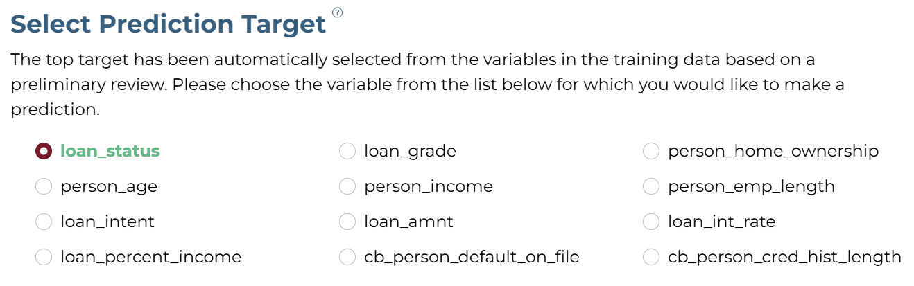 Target Selection