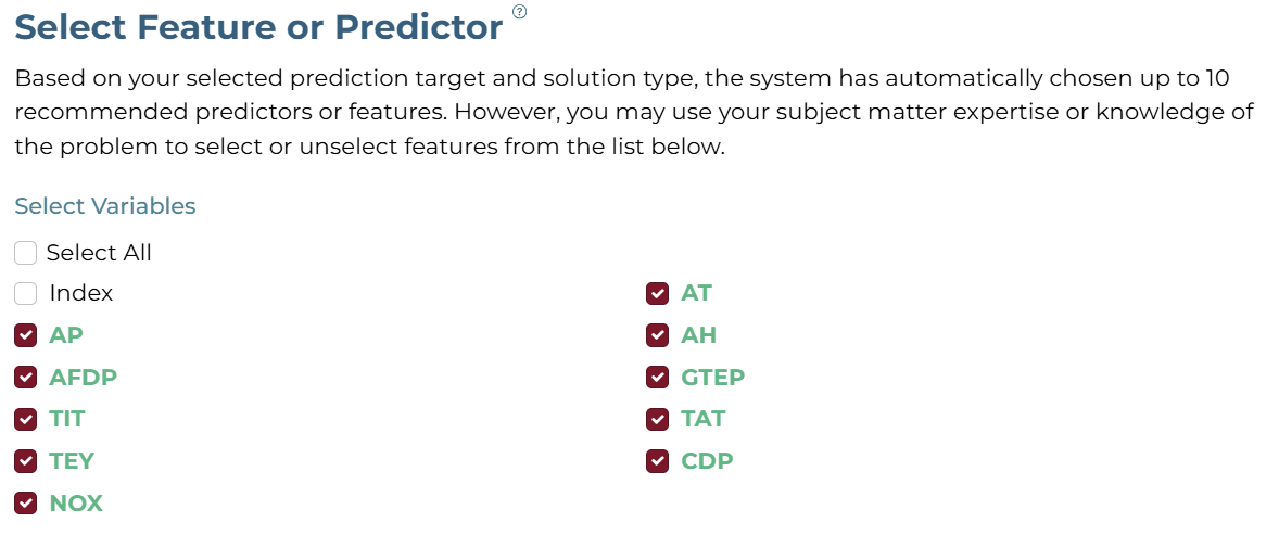 Feature Selection
