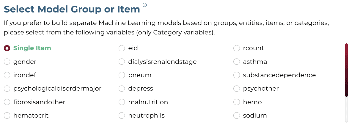Target Selection
