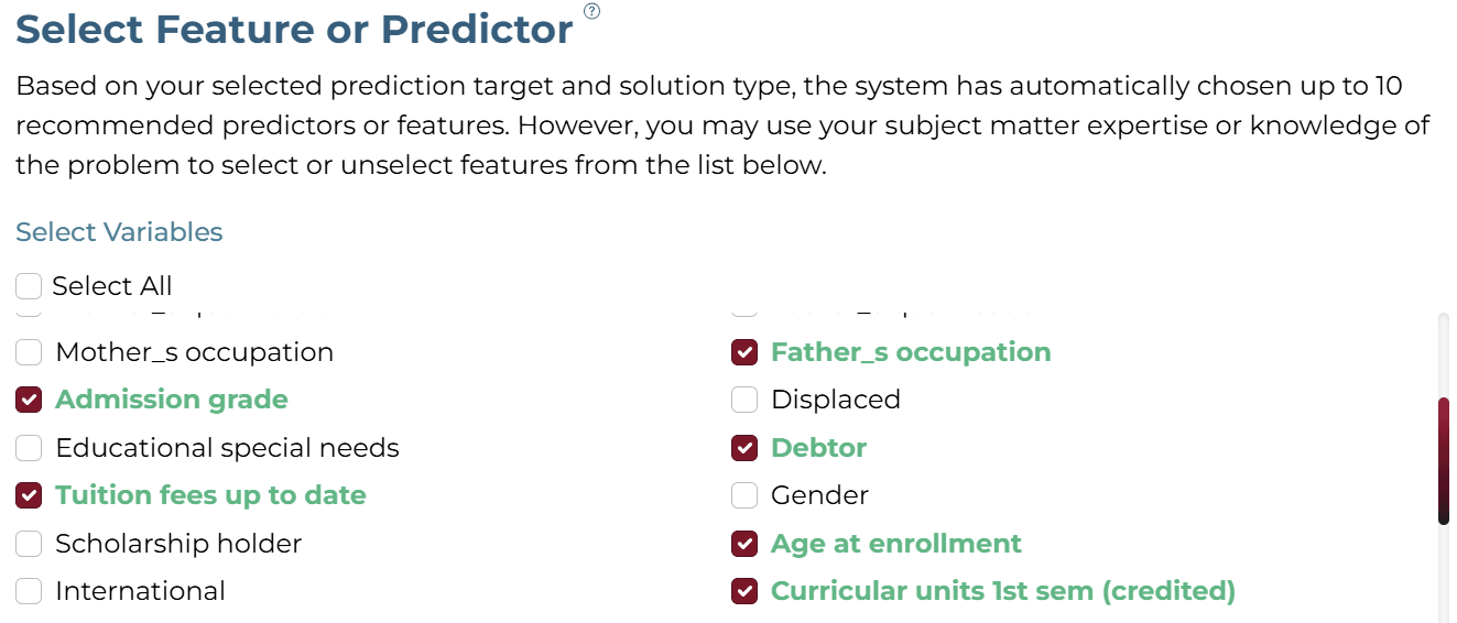 Feature Selection
