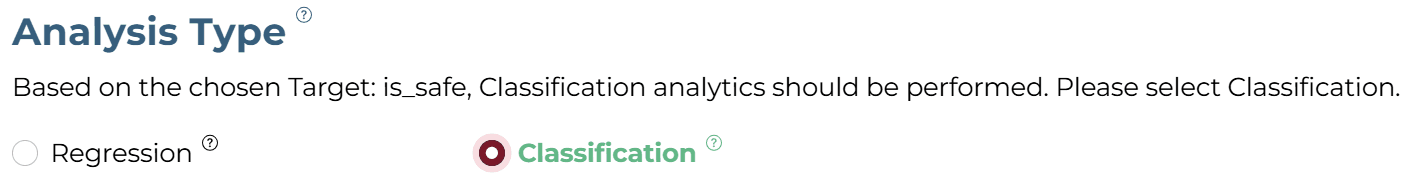 Analysis Type