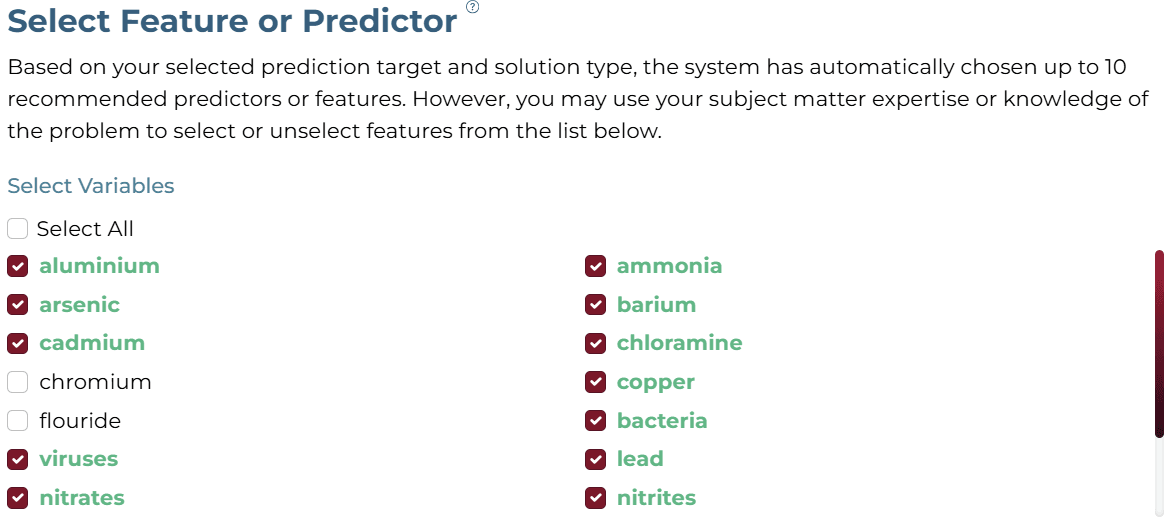 Feature Selection