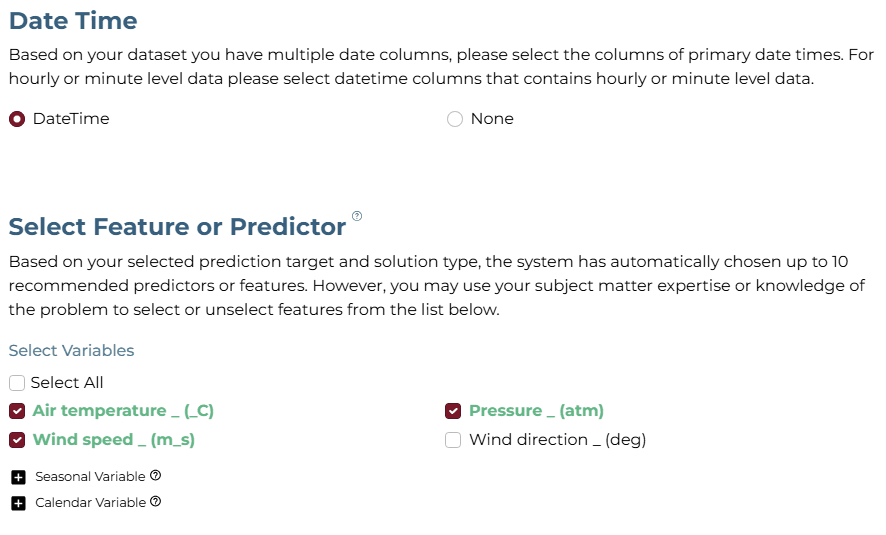 Feature Selection