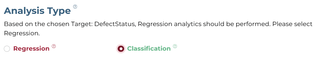 Analysis Type
