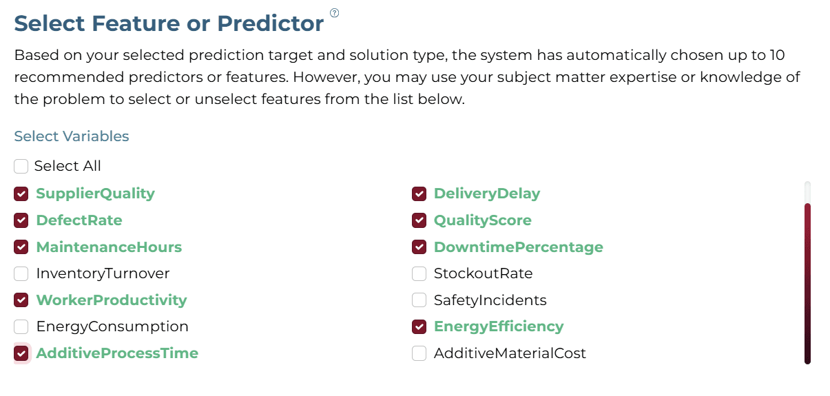 Feature Selection