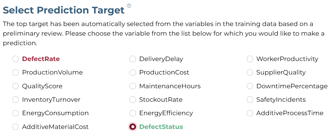 Target Selection