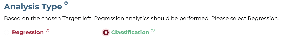 Analysis Type