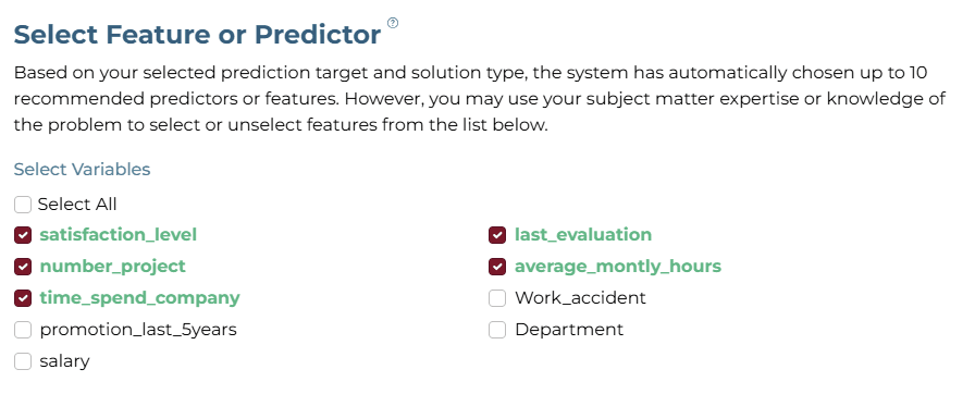 Feature Selection