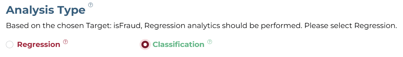 Analysis Type