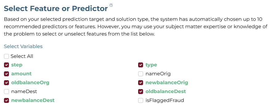 Feature Selection