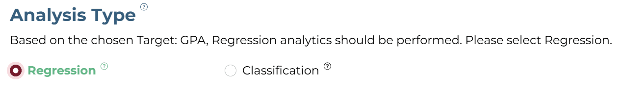 Analysis Type