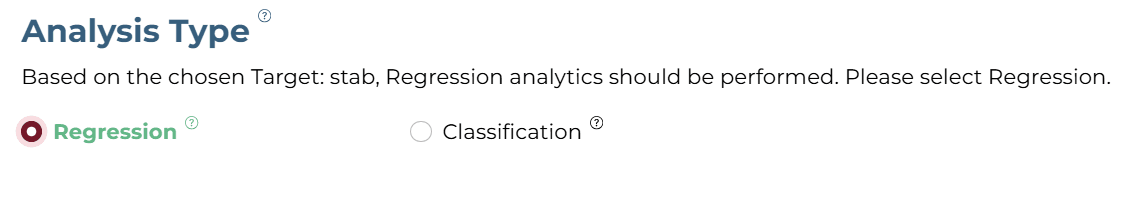 Analysis Type