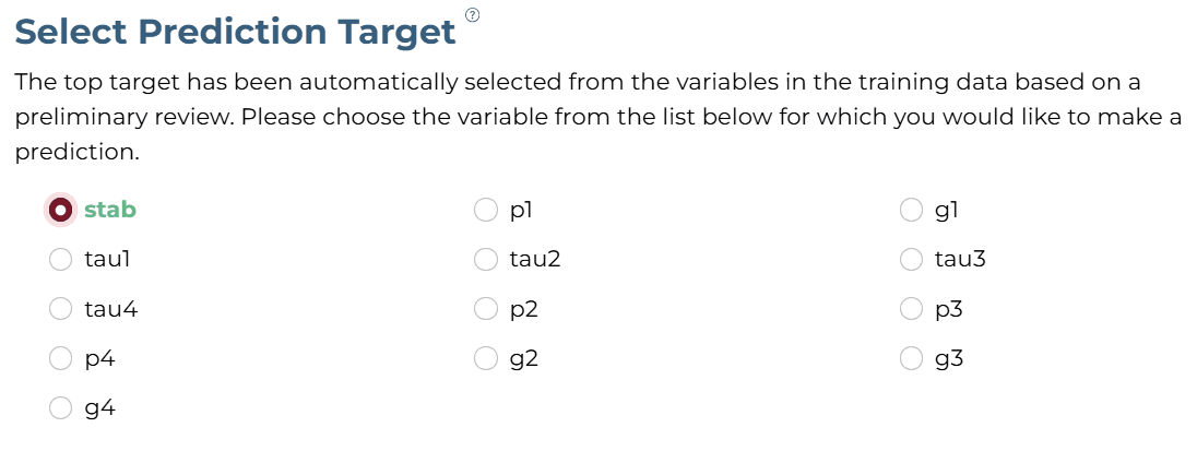 Target Selection