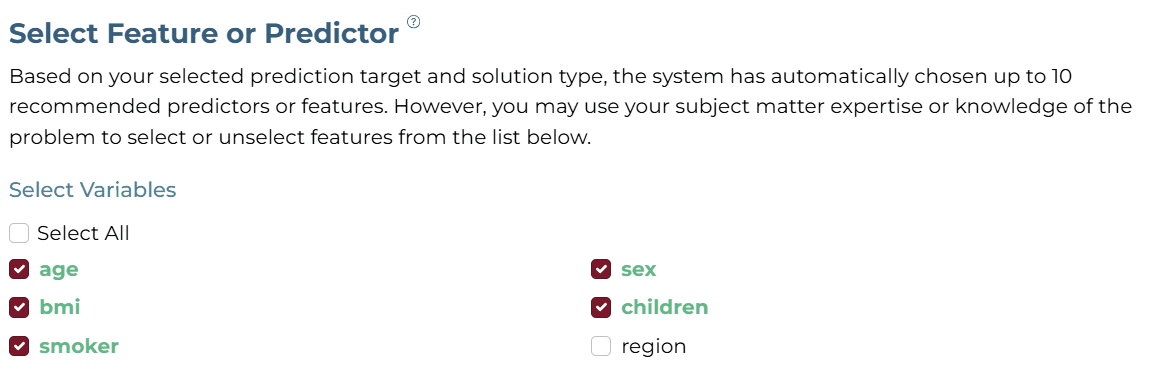 Feature Selection
