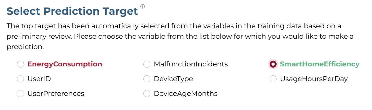Target Selection