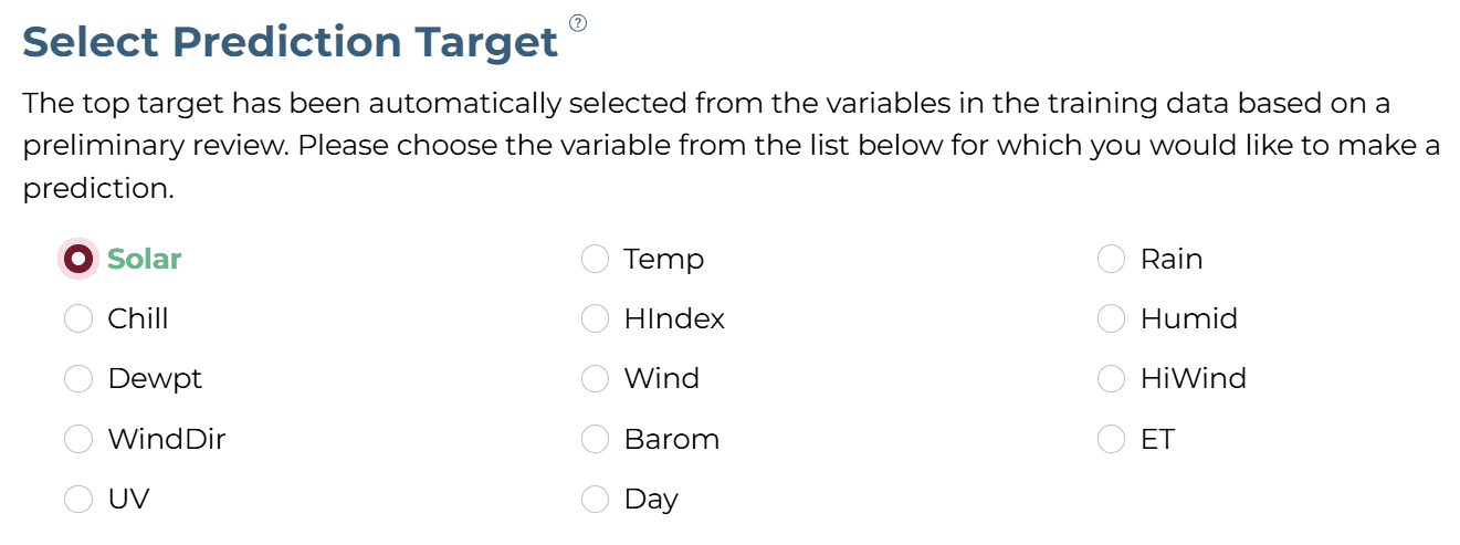 Target Selection