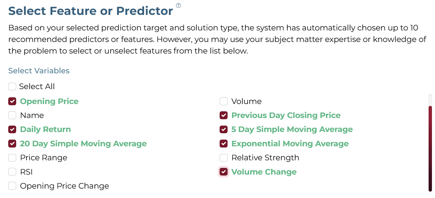 Feature Selection